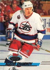 Alexei Zhamnov 1993-94 Stadium Club #56 Winnipeg Jets Hockey