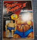 Street Fighter GI Joe Vintage Edmond Honda & Full Card 1993 Hasbro