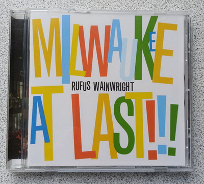 Rufus Wainwright   Milwaukee At Last !!!, CD, sehr guter Zustand, NM