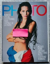 French Magazine Photo Nov.1986 Christy Turlington By P.Demarchelier,Car. Bouquet