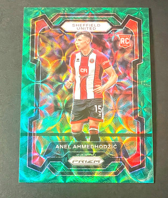 4/5 WAHL GRÜN -ANEL AHMEDHODZIC- 2023/24 PANINI PRIZM SOCCER- SHEFFIELD UNITED