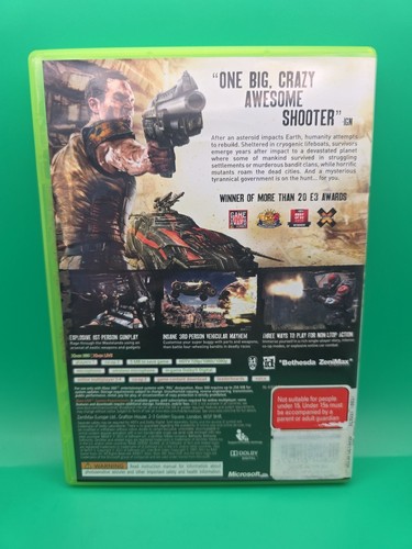 Rage - Xbox 360 - PAL - Complete W Manual - 3 Disc Set - Picture 3 of 3