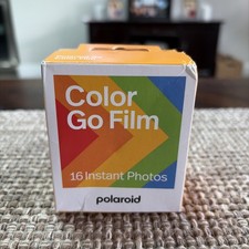 Polaroid Go Color Film Double Pack White Frame 16 Photos