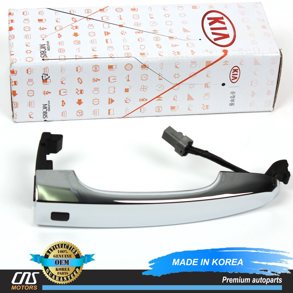 ✓GENUINE✓ Outside Door Handle & Lamp FRONT for 14-15 Kia Sorento