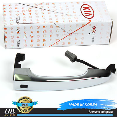 ✓GENUINE✓ Outside Door Handle & Lamp FRONT for 14-15 Kia Sorento