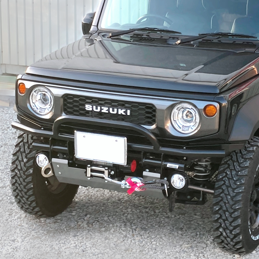 TANIGUCHI Heavy-duty Front Winch Steel Bumper Jimny JB74