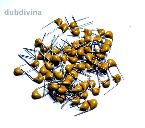 Sprague .1uf @ 20V dc Ceramic Disc Capacitor (5 pack) 1999 | Reverb