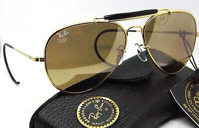 Ray-Ban USA Vintage B&L NOS The General RB50 Olympics Gold Ray-Ban USA Vintage B&L NOS The General RB50 Olympics Gold