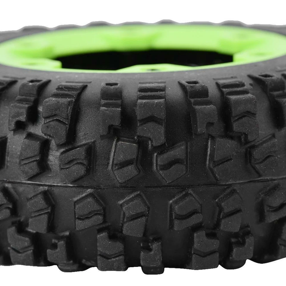 4 Pcs Gummireifen Modell Zubehr für Wltoys 12428 12423 1:12 RC Auto Rad - Bild 4 von 4