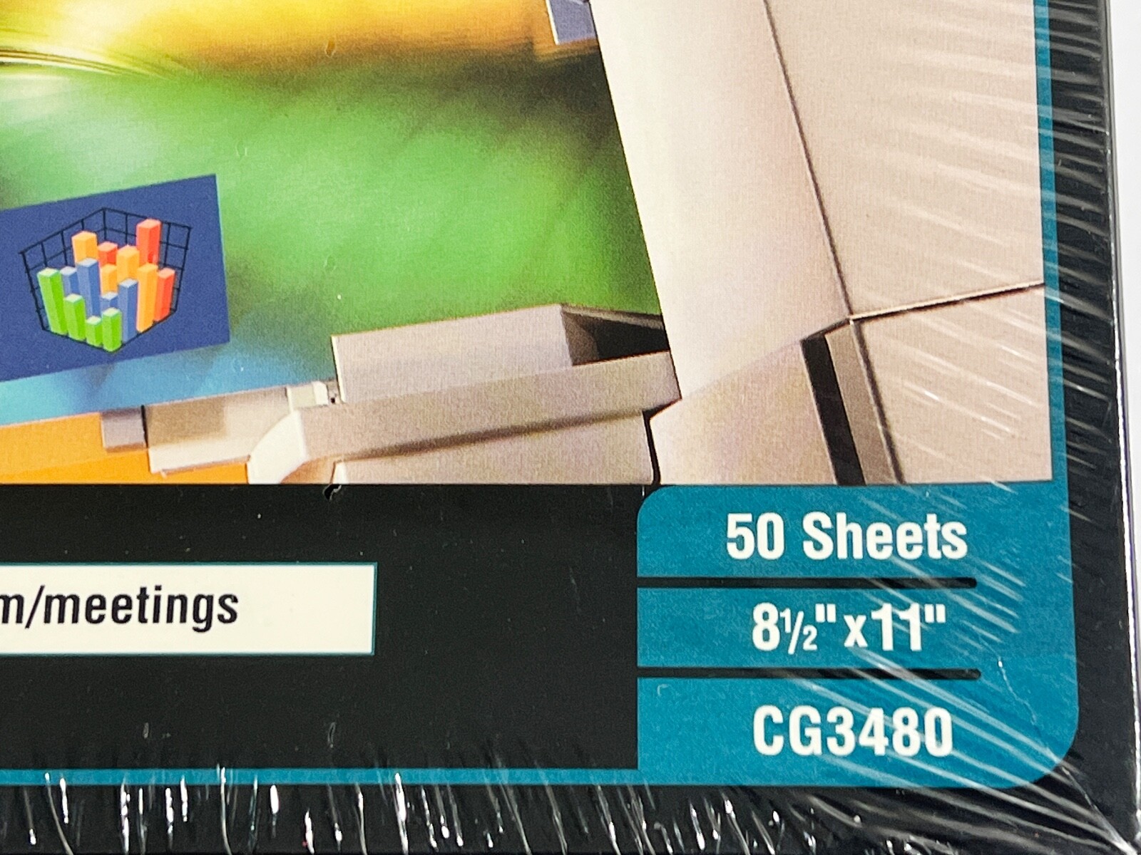 3M CG3480 Universal Inkjet Printer Transparency Film 35 Sheets 8.5" x ...