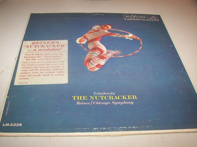 Tchaikovsky The Nutcracker Op 71 Excerpts Reiner LP EX RCA Victor LM-2328 1960