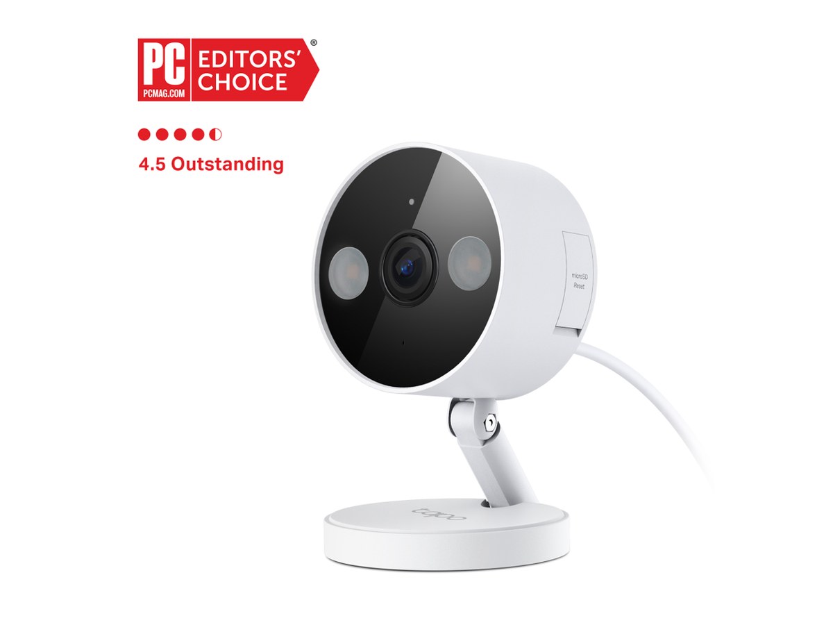 TP-Link Tapo 2K QHD Security Camera, Indoor/Outdoor, Color Night