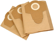 Image of Draper DUST BAGS FOR 13779 (3) 19102 15L 1100W 230V Wet and Dry Vacuum Cleaner