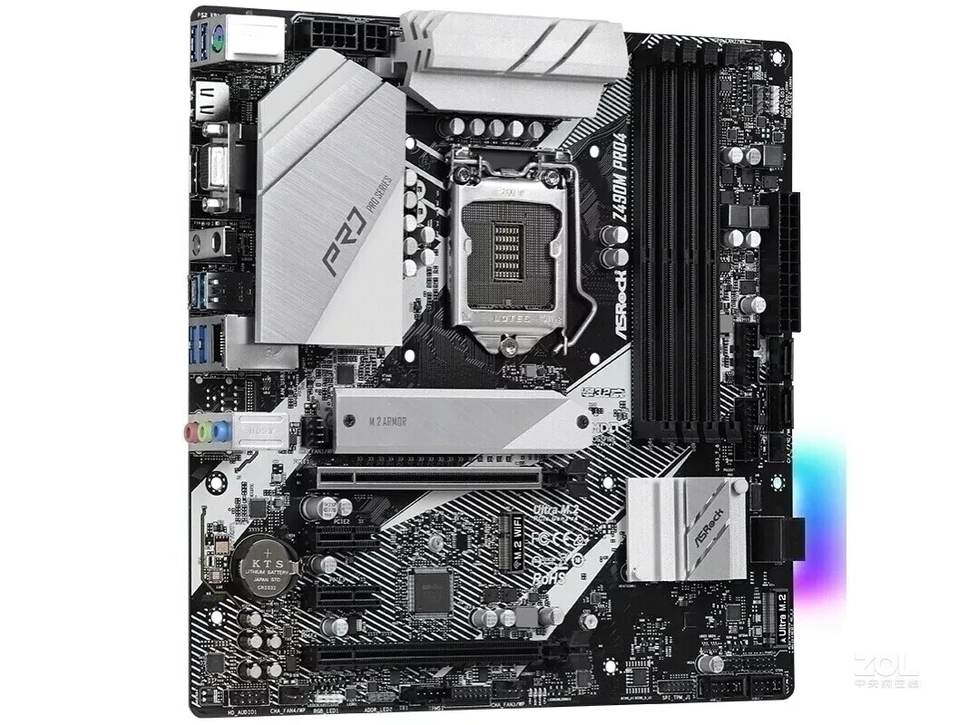 ASRock Z490M Pro4 | LGA 1200 | Intel Z490 | Micro ATX | DDR4 SDRAM