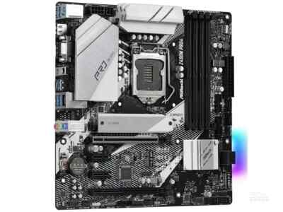 ASRock Z490M Pro4 LGA 1200 Intel Z490 SATA 6Gb/s Micro ATX Intel Motherboard