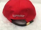 Supreme cap visière 6 panneaux capuchon ss18 neuf avec étiquettes, épuisé partout stock mort