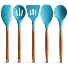 Zulay Silicone Utensils Set - 5 Piece