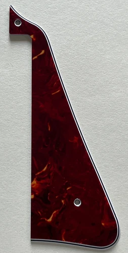 4 Ply Red Tortoise Pickguard Fit Gibson Les Paul LP 1978 3-Pickups Projec Style