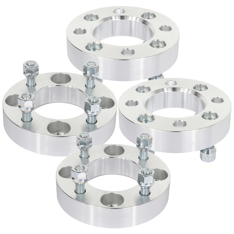 4Pcs 1.25" 4x4.5/4x114.3 Wheel Spacers For Kia Optima Honda Accord Volvo S40 V40 - Image 3 of 4