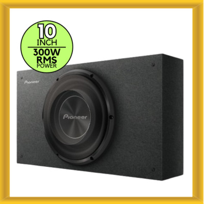 Pioneer TS-A2500LB A-Series Shallow-Mount Pre-Loaded Car Enclosure Subwoofer