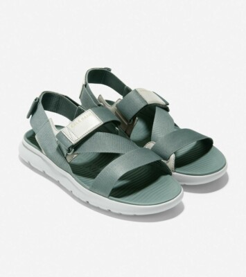 Cole Haan Men's Zerogrand MVR Explore Sandal 12M Wrought Iron