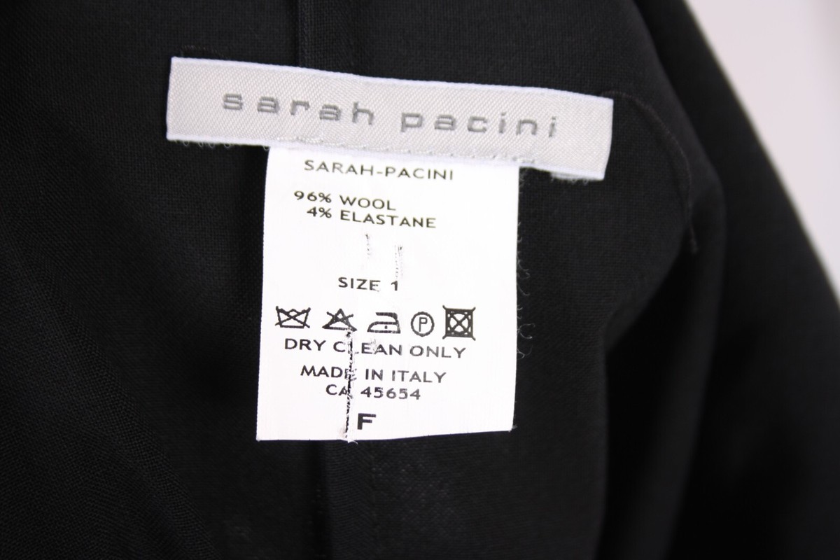 Robe Boule Sarah Pacini En Laine Vierge - Taille 1, Vintage Et élégante