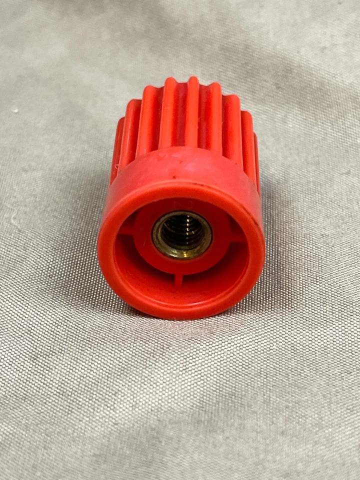 Moulinex La Machine Model 354 Food Processor Part Red Locking Nut Replacement Pc - Image 2 of 4
