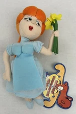 The Adventures of Bullwinkle & Friends 10” Nell Fenwick CVS Plush Stuffed W/Tag