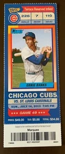 Chicago Cubs 7/14/2013 MLB ticket stub vs St. Louis Cardinals - Ernie Banks