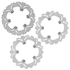 Dischi freno posteriori anteriori per Yamaha TMAX scooter 2004-2007 XP500 T-MAX