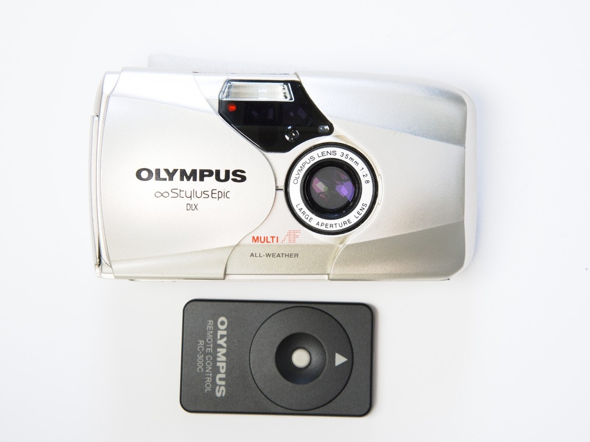 Olympus Stylus Epic MJU II DLX 35mm Camera w/ 35mm f2.8 Lens 