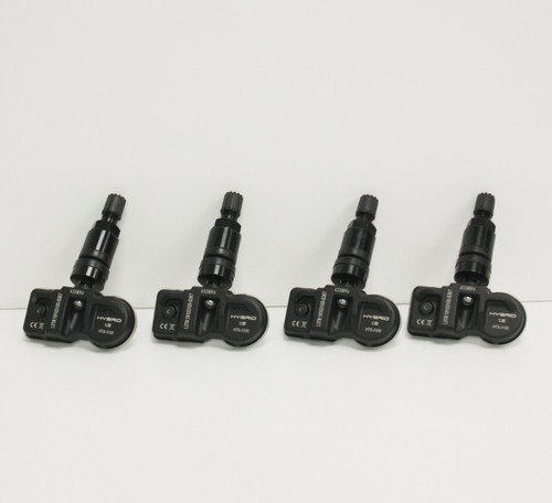 4 x black tpms sensors aston martin v8 vantage s 2013-2018 tyre pressure sensor - Picture 3 of 3