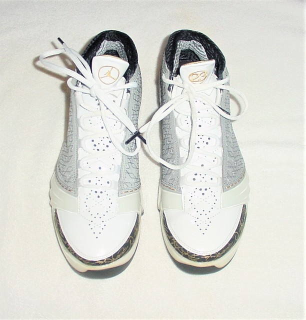 jordan 23 white and grey