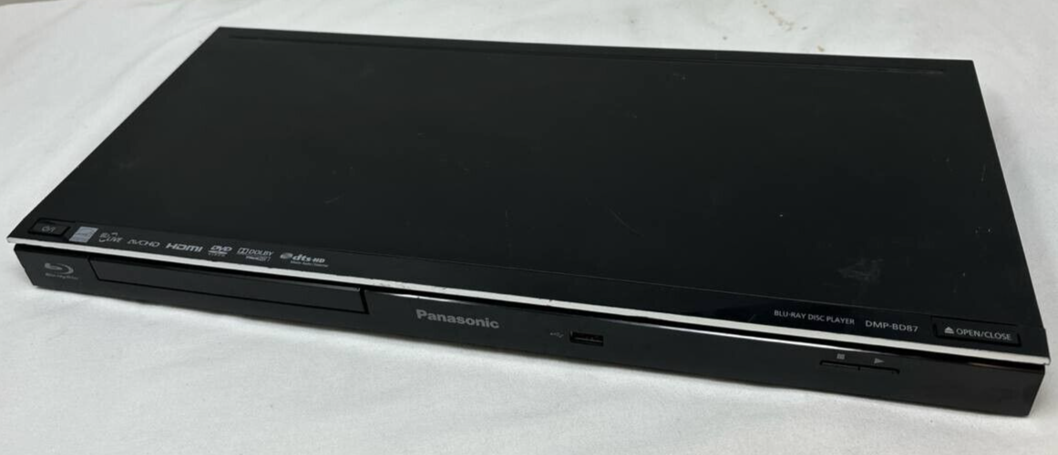 Panasonic DMP-BD87 Blu-Ray DVD Player Full HD 1080P WiFi HDMI