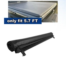 5.7ft/5.8ft Roll Up Tonneau Truck Bed Cover Fit For 2009-2023 Dodge Ram