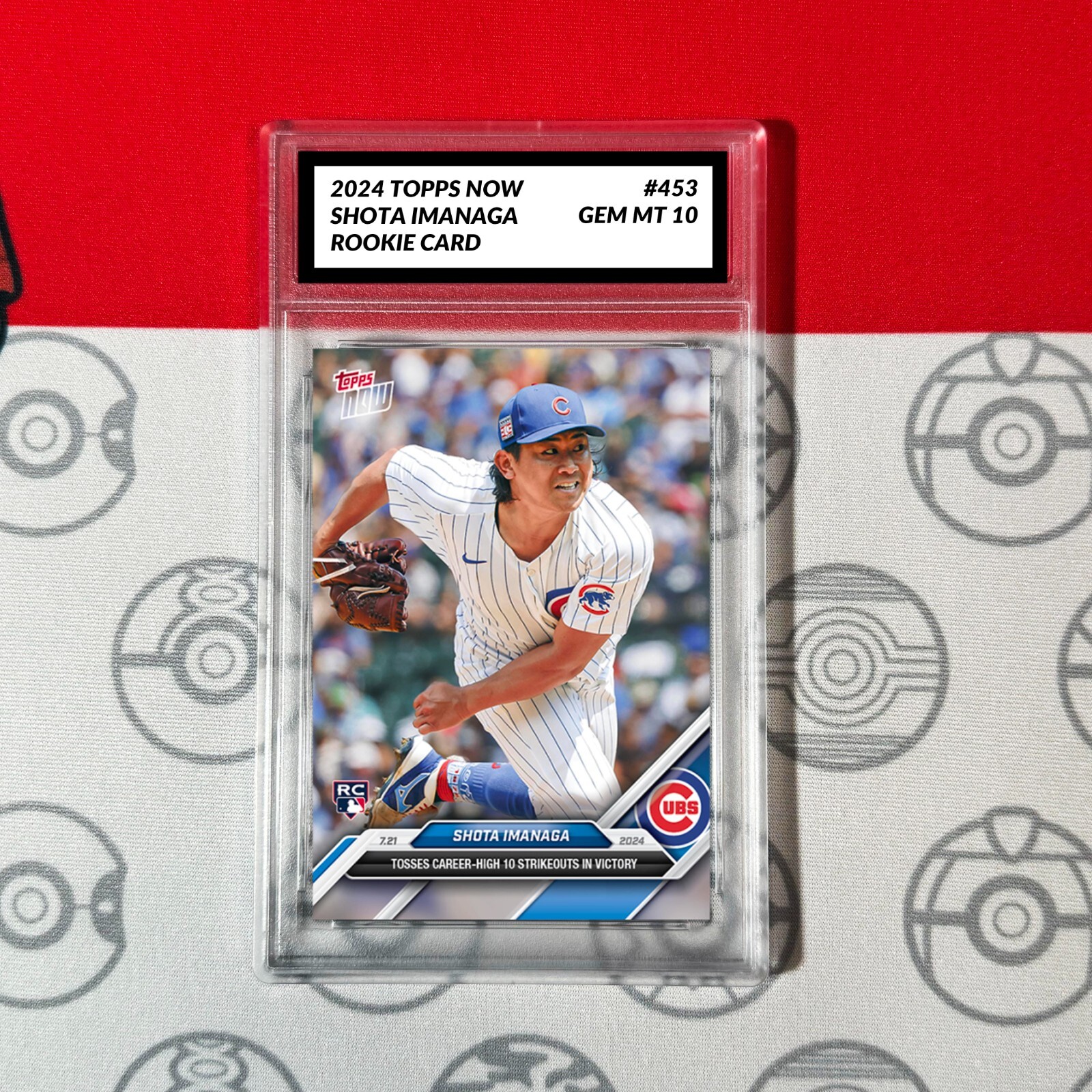 SHOTA IMANAGA RC Rookie Card #453 Chicago Cubs 2024 Topps Now