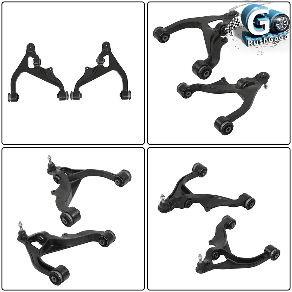 Front Upper Lower Control Arms Sway Bars For Dodge Ram 1500 2009-2018 4WD 5-LUG Foto 2 de 4