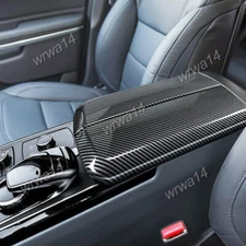Console Armrest Box Panel Cover Trim For Mercedes GLE Class SUV Coupe 2015-2019