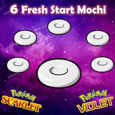 6 Fresh Start Mochi with Random Shiny Mons | Pokemon Scarlet and Violet