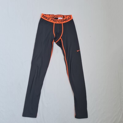 Nike Pro Combat Boys Compression Leggings Size XL Gym Sport