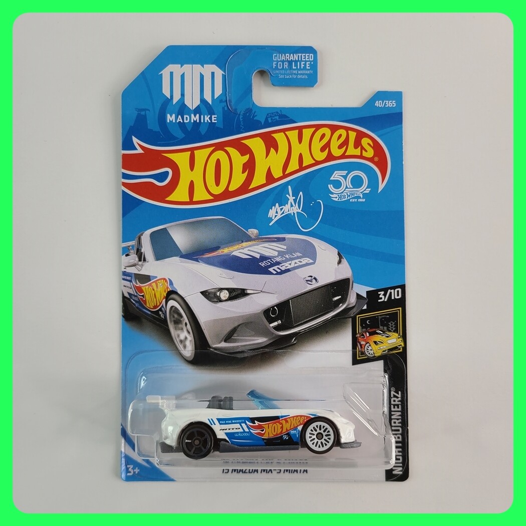 Hot Wheels - '15 Mazda MX-5 Miata (White) | eBay