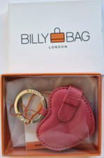 Leather Heart Shaped Keyring With Photo Holder Key Holder Pink Secret Santa Gift