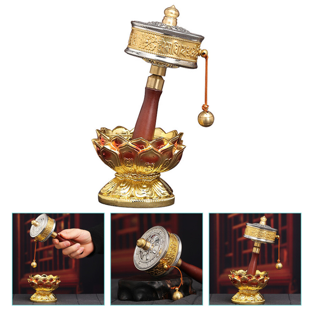 Dekorative Gebetsmühle Tibetisches Rad Traditionelle Reisen