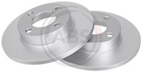 2X A.B.S. 15745 Bremsscheibe Vorne FüR Audi