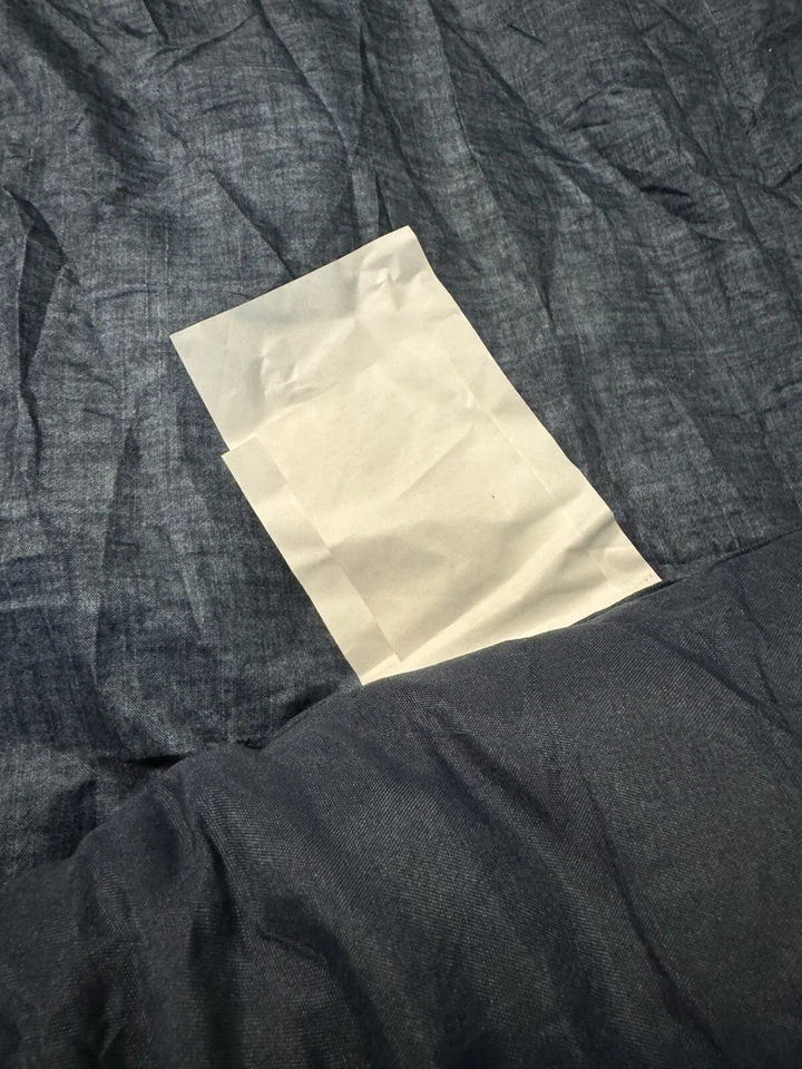 Edredón Hallmart Collectibles Queen 90x90 Poliéster Azul Oscuro Azul Marino Lavable Foto 3 de 4