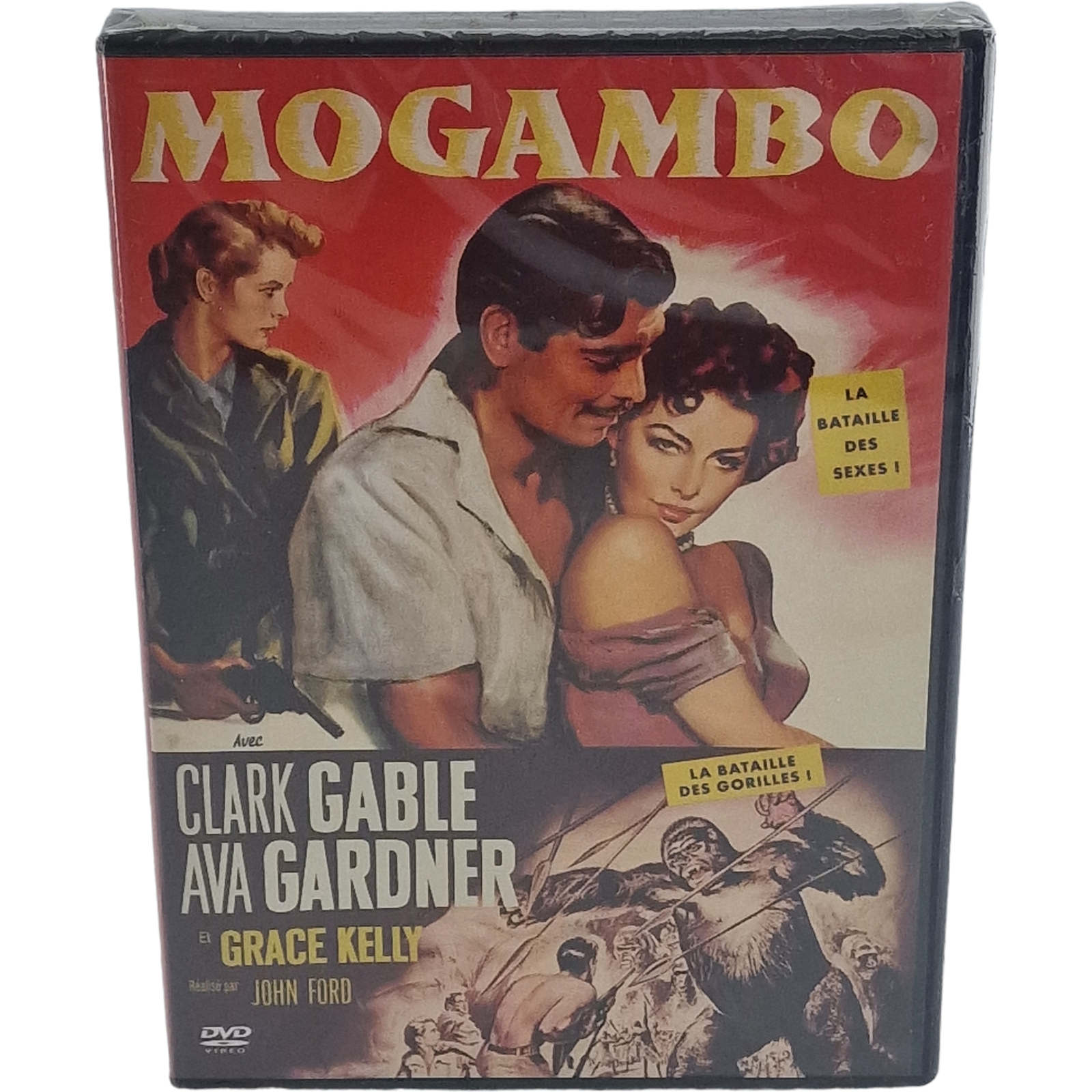 Mogambo DVD 1964 John Ford, Clark Gable, Ava Gardner 2005 Zona 2