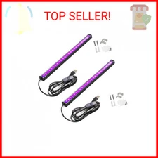UV LED Black Light Bar,10W 12 Inch T5 USB Portable,LED Tube Blacklight, with ON/
