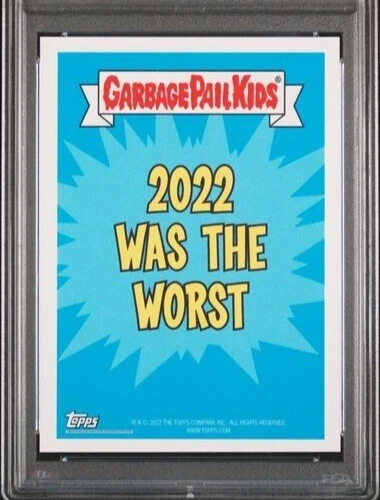 Topps Garbage Pail Kid 2022 GPK/1791 Was Worst #8 Taylor Swift Revenge SP PSA 9 Foto 4 de 4