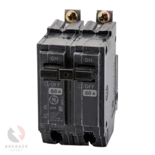 GE ABB THHQB2160 Circuit Breaker | 60 Amps, 2 Pole, 120/240V AC