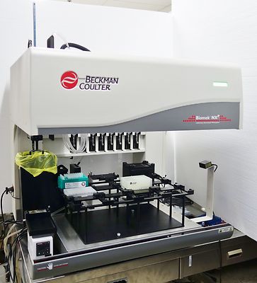 BECKMAN COULTER BIOMEK NXP SPAN-8 LAB AUTOMATION WORKSTATION w